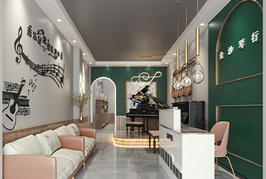 滨江区琴行装修设计_案例效果图