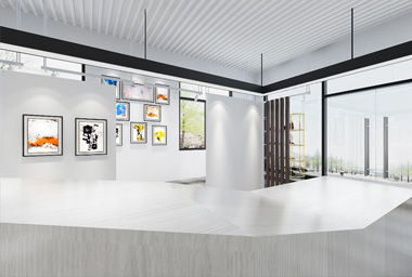 滨江区食品公司办公室装修设计_案例效果图