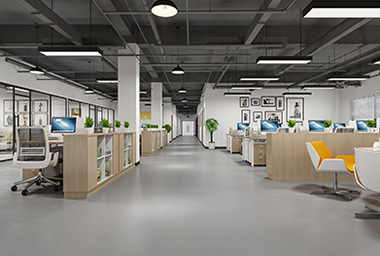 滨江区科创园办公室装修设计_案例效果图