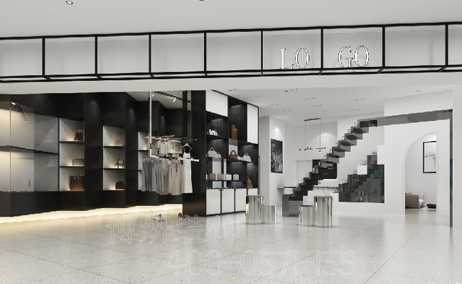滨江区奢侈品店装修设计_案例效果图
