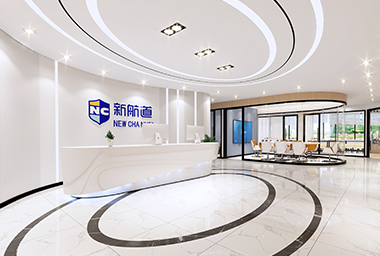 滨江区教育机构办公室装修设计_案例效果图