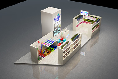 滨江区商场档口店铺装修设计_案例效果图