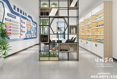 滨江区进出口公司办公室装修设计_案例效果图